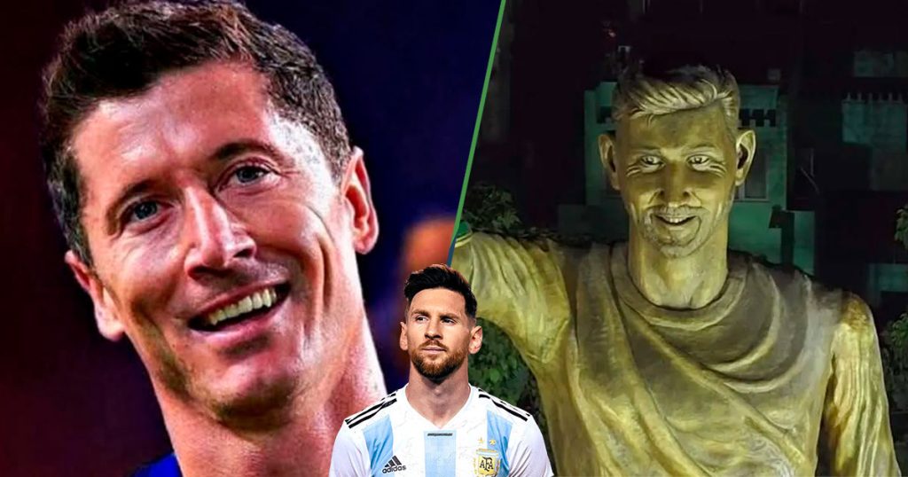 India presenta a “Messandowski”, nueva leyenda del fútbol mundial