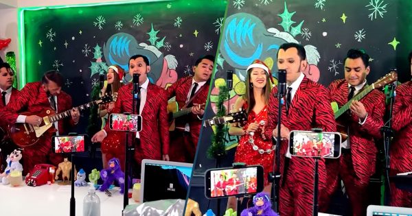 Rebel Cats celebró la Navidad en las oficinas de El Deforma