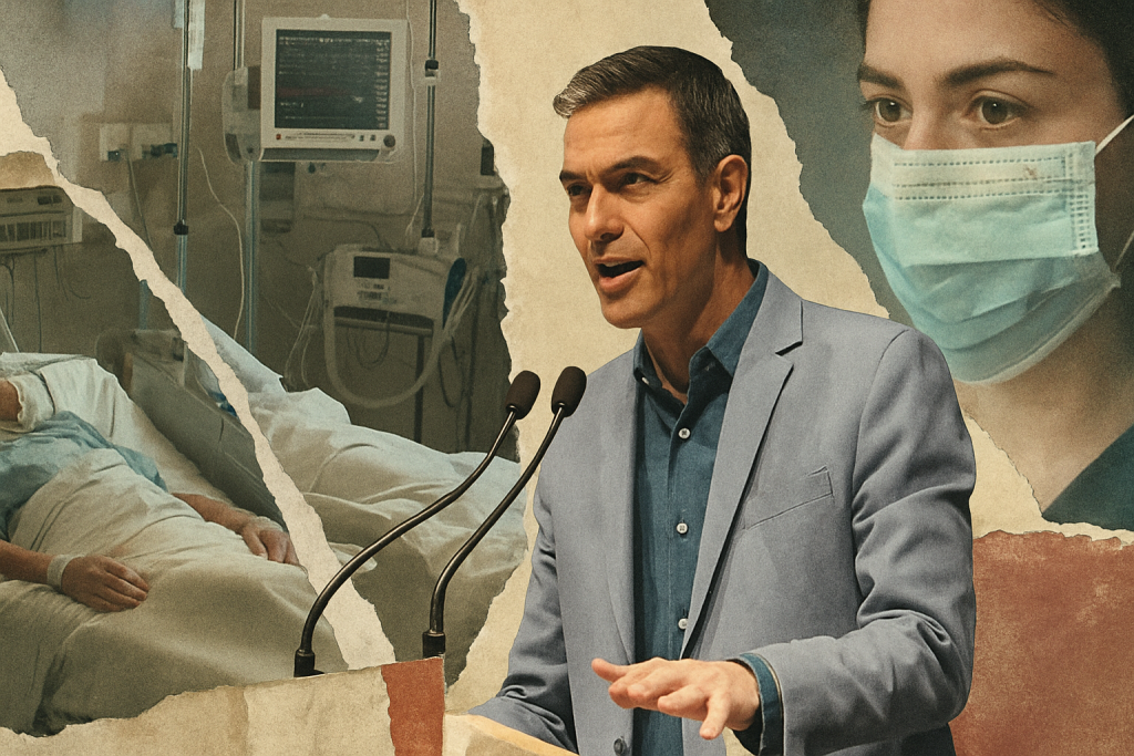 Sánchez y el negocio con la Sanidad: «Que pregunten al novio de Ayuso»