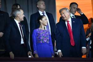 Sheinbaum se reúne con Trump y Carney tras sorteo del Mundial 2026