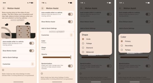 Si te mareas usando el móvil en el coche, bus o tren, Android 17 prepara una de las funciones más útiles de iOS