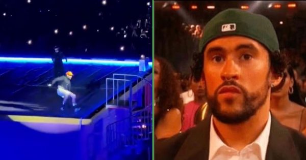 “Tití me empujó”: Bad Bunny culpa a fuerza desconocida por caída en el Foro Sol