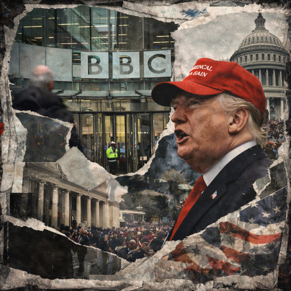 Trump demanda a la BBC, pero el periodismo se niega a ceder