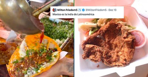Un argentino se quiso burlar de la gastronomía mexicana y el internet se lo acabó