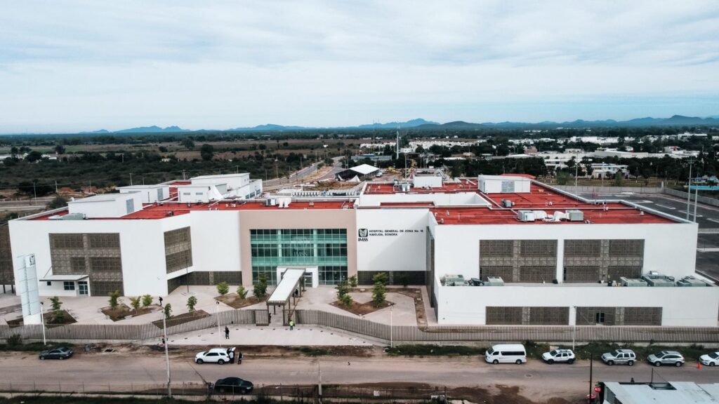 Avanza hospital del IMSS en Navojoa, beneficiará a 96 mil derechohabientes