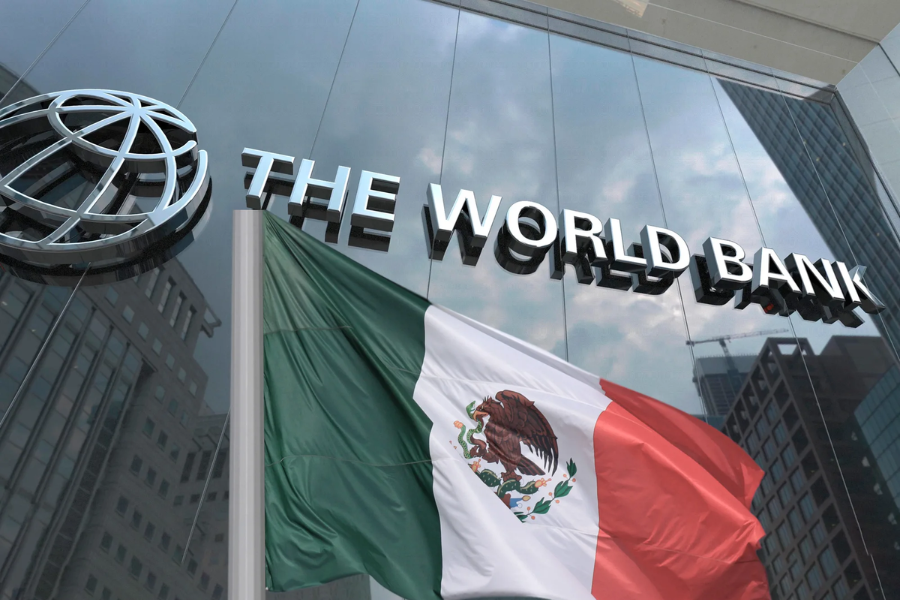Banco Mundial recorta a 1.3 por ciento el crecimiento de México para 2026