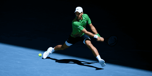 Djokovic, a una de las 400 victorias en Grand Slam