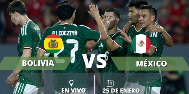 ¿Dónde ver EN VIVO el partido amistoso Bolivia vs México?