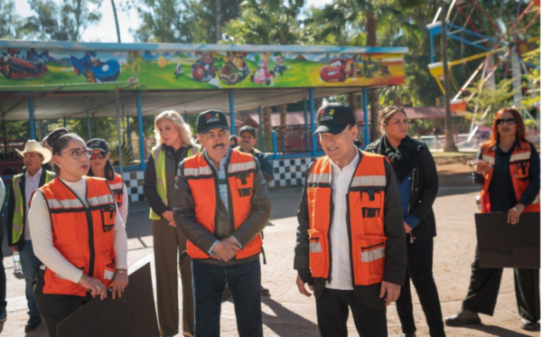 Durazo impulsa rescate urbano en Cajeme: Supervisa obras estratégicas en Laguna del Náinari y Parque Industrial