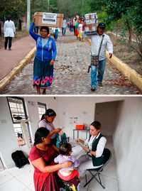 En ambulanchas, IMSS-Bienestar llega a las comunidades wixárikas