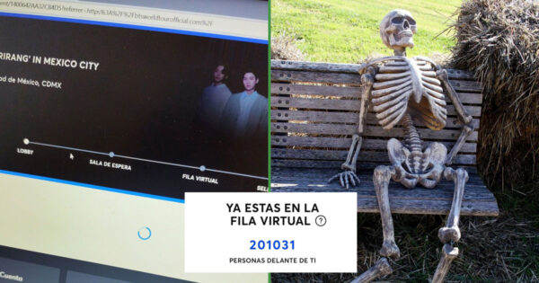 Especulan que fila virtual para tickets de BTS durará hasta el 2039