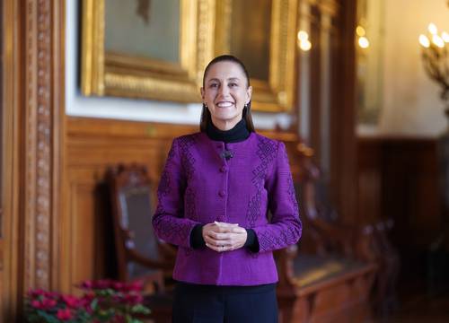 Feliz 2026; seguiré trabajando por México en cuerpo y alma: Sheinbaum