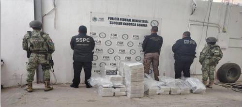 La Jornada: Gobierno de Durazo asesta golpe al narco; decomisa 400 kilos de coca