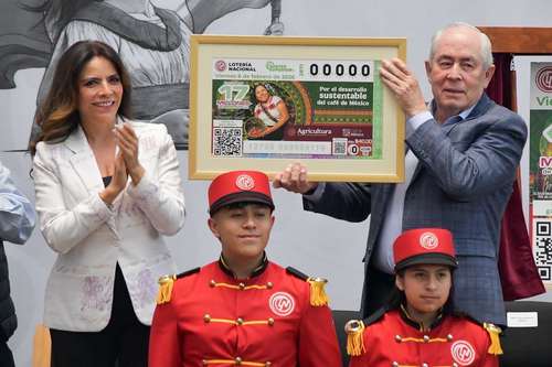 la Lotería dedica sorteo al café mexicano