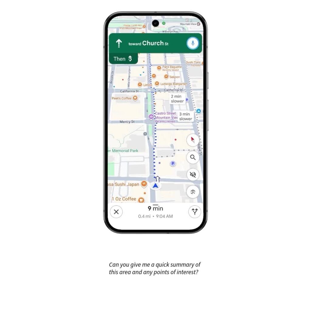 La navegación de Google Maps con Gemini ya está disponible para peatones y ciclistas