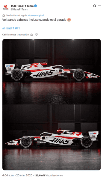 Mercedes difunde imágenes del W17, su monoplaza para 2026