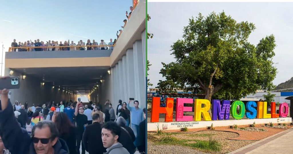 Provincia vibes: Habitantes de Hermosillo enloquecieron por un puente vehicular