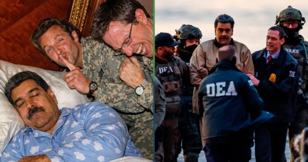 Revelan primeras imágenes de la captura de Nicolás Maduro