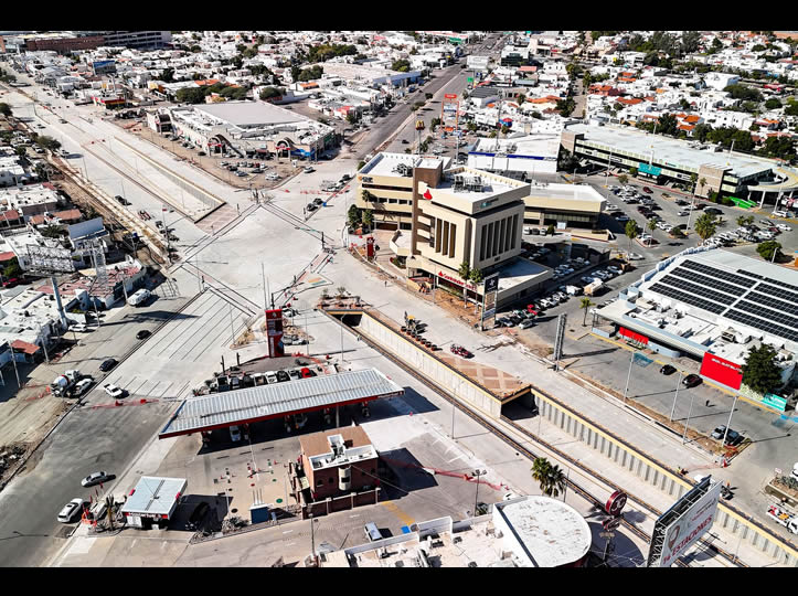 Se inaugurará el próximo domingo el nuevo paso a desnivel de Colosio y Solidaridad, anunció Antonio Astiazarán