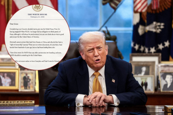 Trump rompe con el compromiso de paz tras la negativa del Premio Nobel