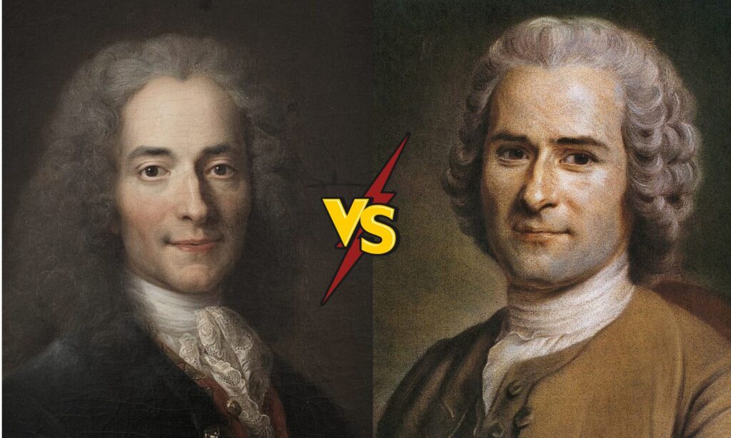 Voltaire contra Rousseau