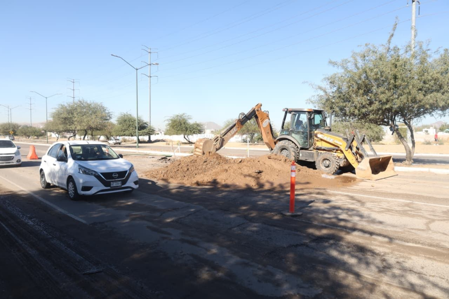 Agua de Hermosillo anuncia cortes de servicio en colonias aledañas al bulevar Progreso