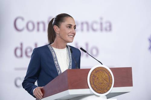 En México gobierna el pueblo, ratifica Sheinbaum