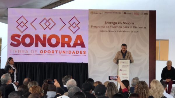 Entregan las primeras 48 viviendas del Bienestar en Cajeme