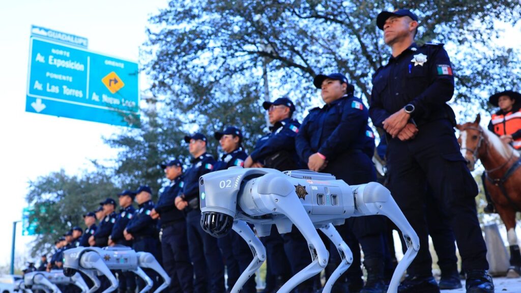 Habrá perros robot patrullando estadios en México: así es la unidad K9-X