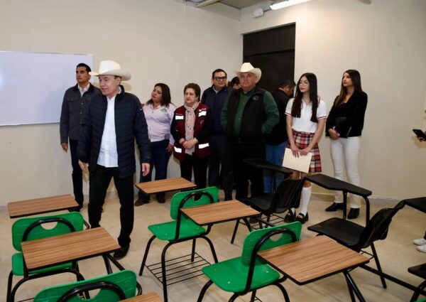 Inauguran nuevo Telebachillerato Comunitario para estudiantes de Nácori Chico