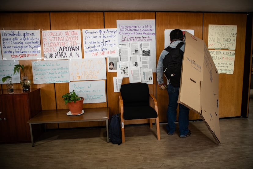 Las últimas horas de Marx Arriaga aferrado al cargo: “No sé si la nueva gestión podrá continuar con la labor”