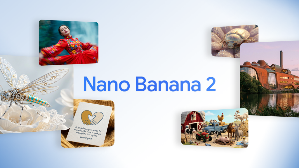 Nano Banana 2: habilidades profesionales, mucho más rápido