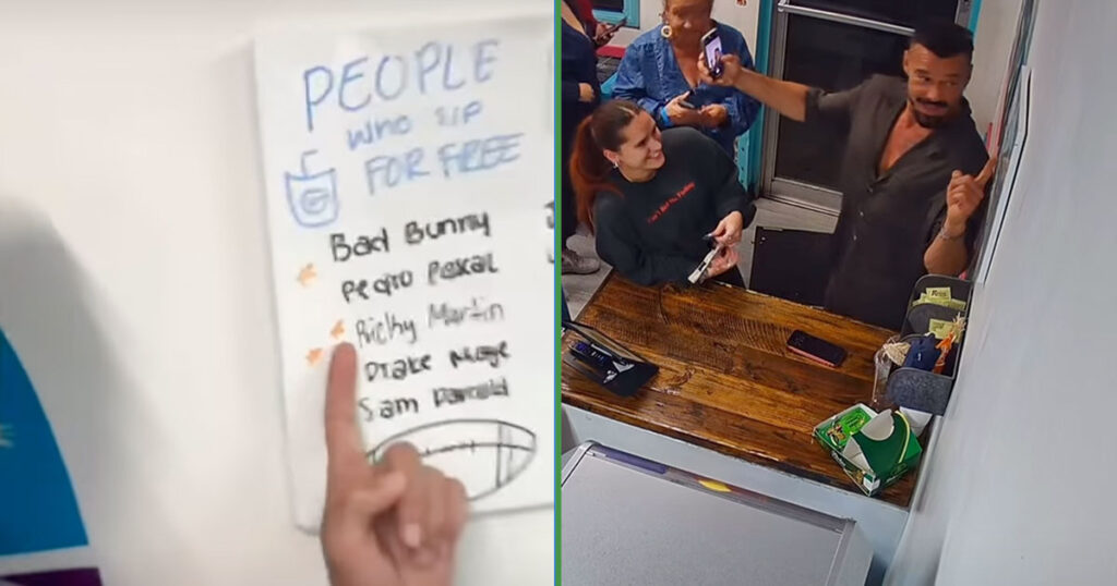 Negocio anunciaba que Ricky Martin podría beber gratis ahí, y pues que les cae con “sed de la mala”