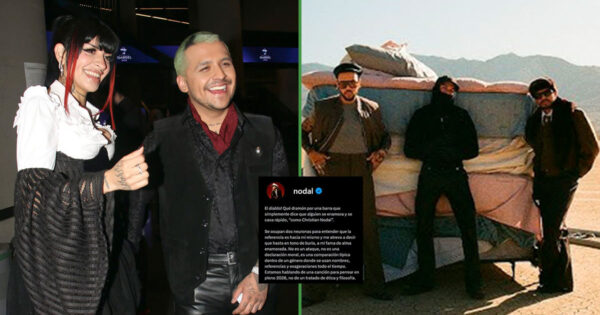 Revivió el pleito de Christian Nodal y Cazzu, y te explicamos cómo está la cosa