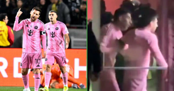 ¿Y mis penales? Messi busca al árbitro luego de que su equipo perdiera el partido