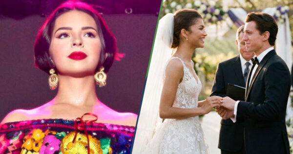 Ángela Aguilar asegura que se le hace extraña la boda en secreto de Zendaya y Tom Holland