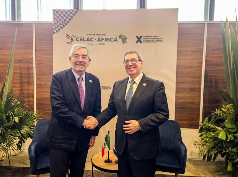 Canciller mexicano se reúne con homólogos de cuatro países