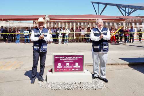 Con modernización de aduanas y senderos seguros, gobernador Durazo fortalece la movilidad comercial y seguridad fronteriza