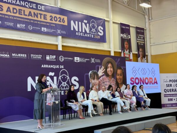 Gobierno de Sonora invertirá en el futuro de 250 niñas con el programa «Niñas Adelante»