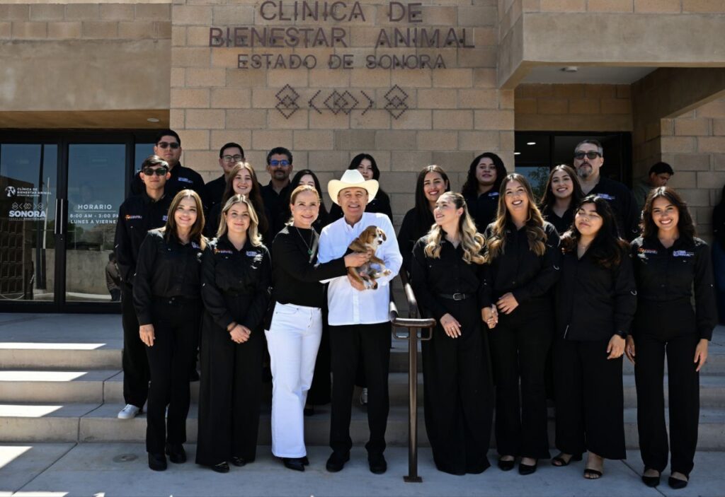 Inaugura Gobernador Durazo primera Clínica de Bienestar Animal gratuita en Sonora