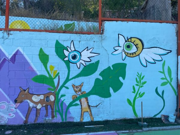 Inauguran mural “El color da vida” en colonia Ángel Flores