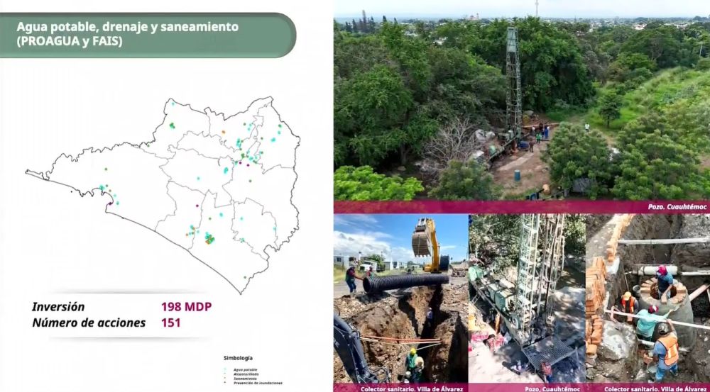 Invertirán casi 2 mil 700 mdp en infraestructura hidráulica en Colima