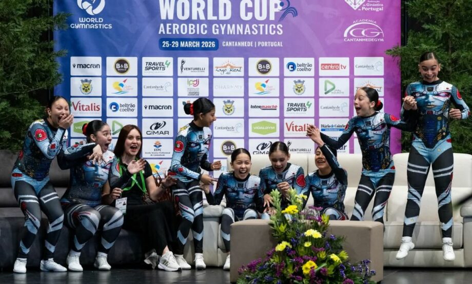 México consigue medalla de plata en aerodanza juvenil en Portugal