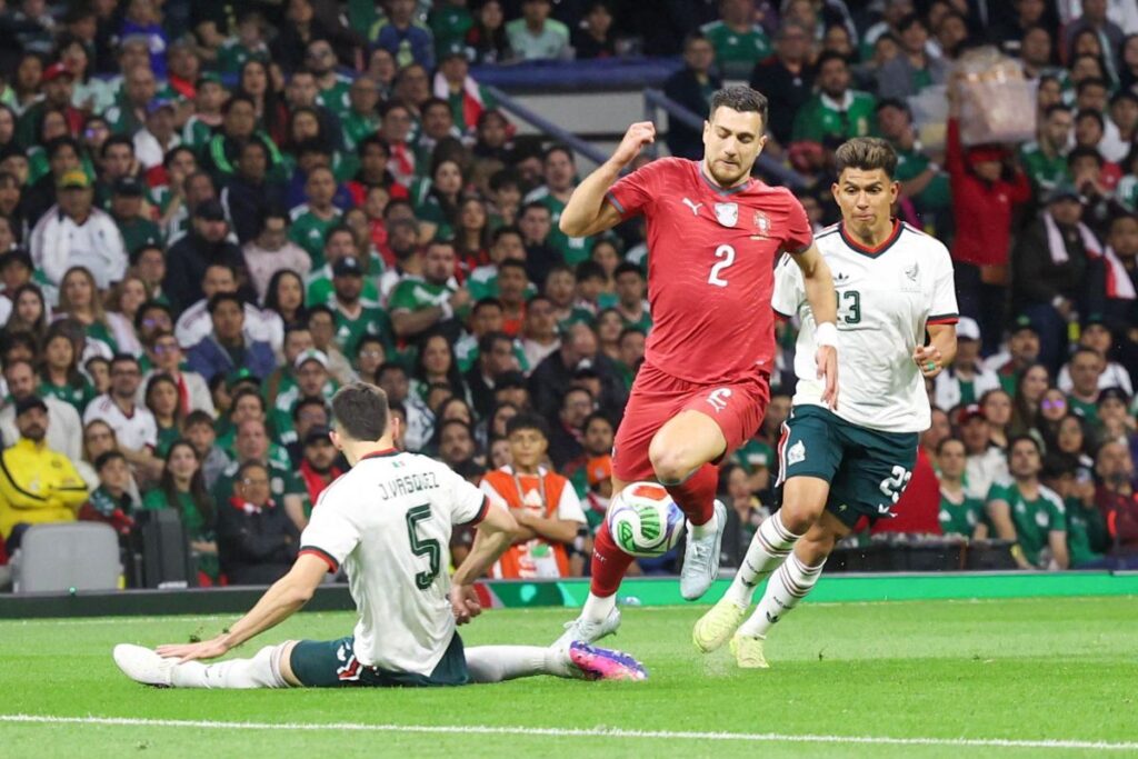 México y Portugal empatan en reapertura del Estadio Azteca