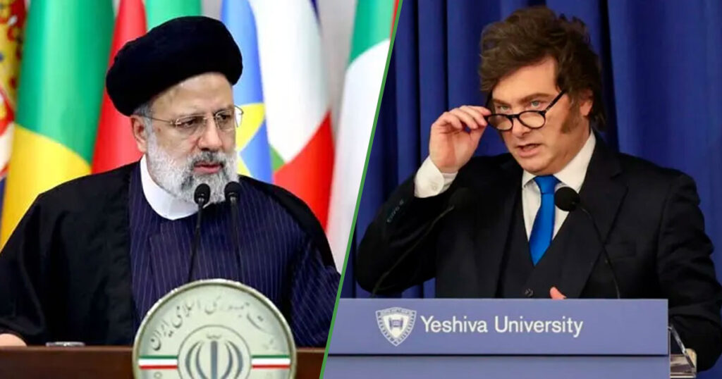 Por metiche: Irán am*naza a Milei por andar diciendo que eran “enemigos”