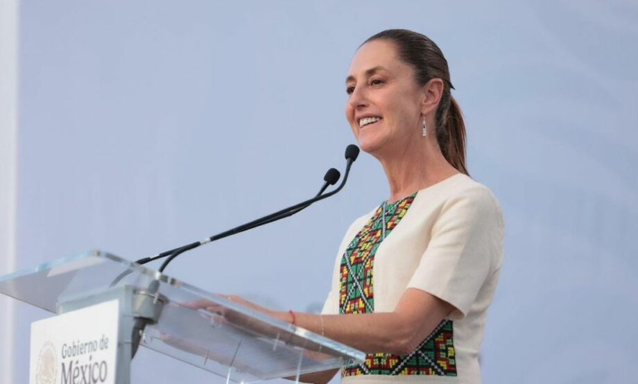 Presidenta resalta legado histórico de las mujeres en el sur del país