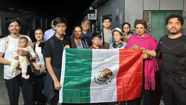 Suman 629 personas mexicanas evacuadas en Asia Occidental