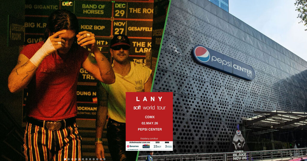 ¡2 de mayo llega ya! LANY se presentará en el Pepsi Center de la CDMX y hasta nos están sudando las manos
