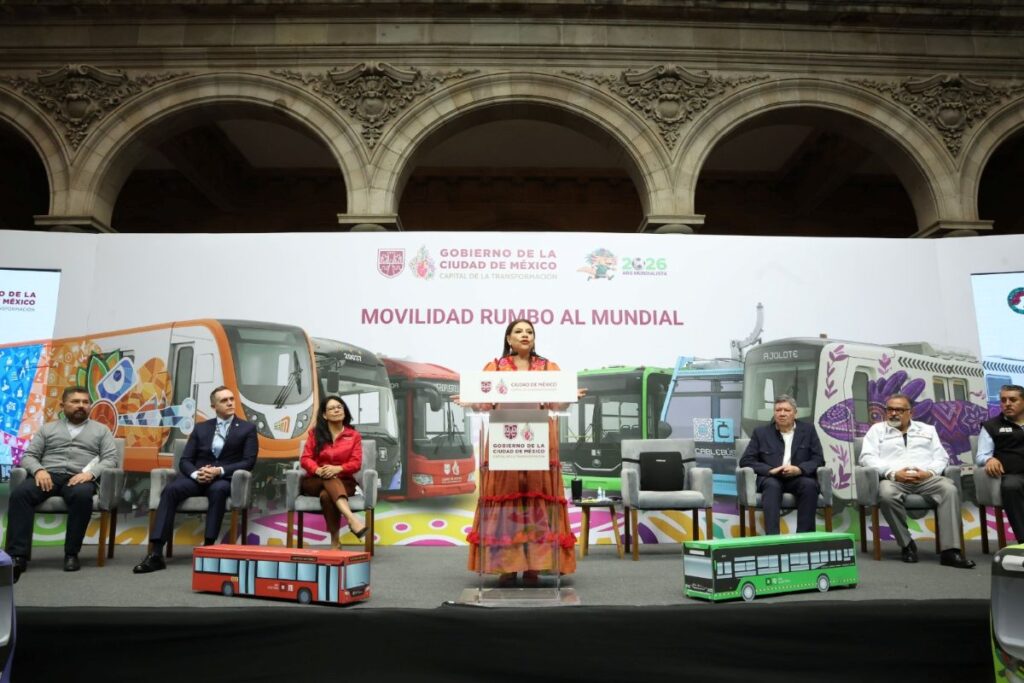 CDMX invierte más de 5 mil mdp en movilidad rumbo al Mundial