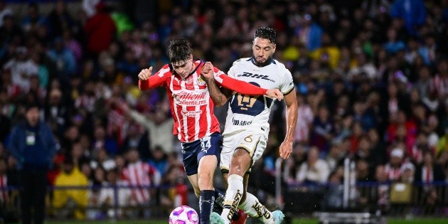 Chivas registra impresionante estadística en juegos ante Pumas